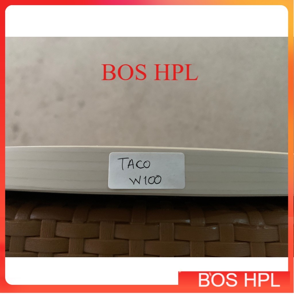 Per 5 Meter Edging Taco W 100 1 x 22 Mm Woodgrain HPL 100 2 Cm Woodgrain