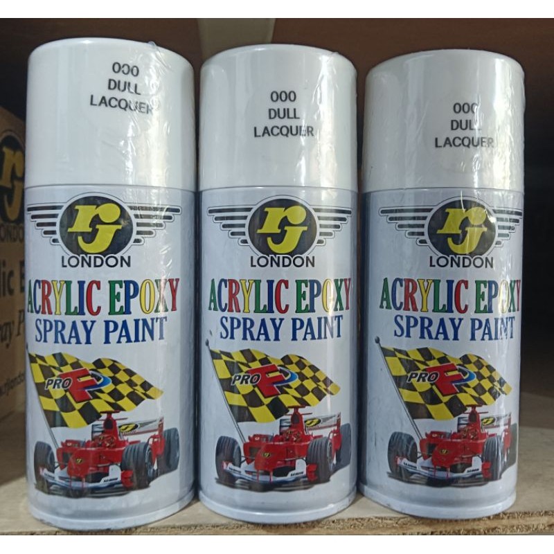 cat semprot Pilok pilox cat semprot rj london rj 150cc 000 Dull Lacquer 150cc clear doff pernis doff