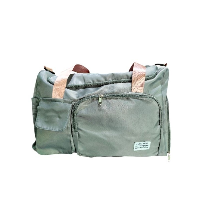 Tas Travel Besar tas jinjing Berkualitas baik dengan Jahitan Paten Kuat untuk Pria dan Wanita
