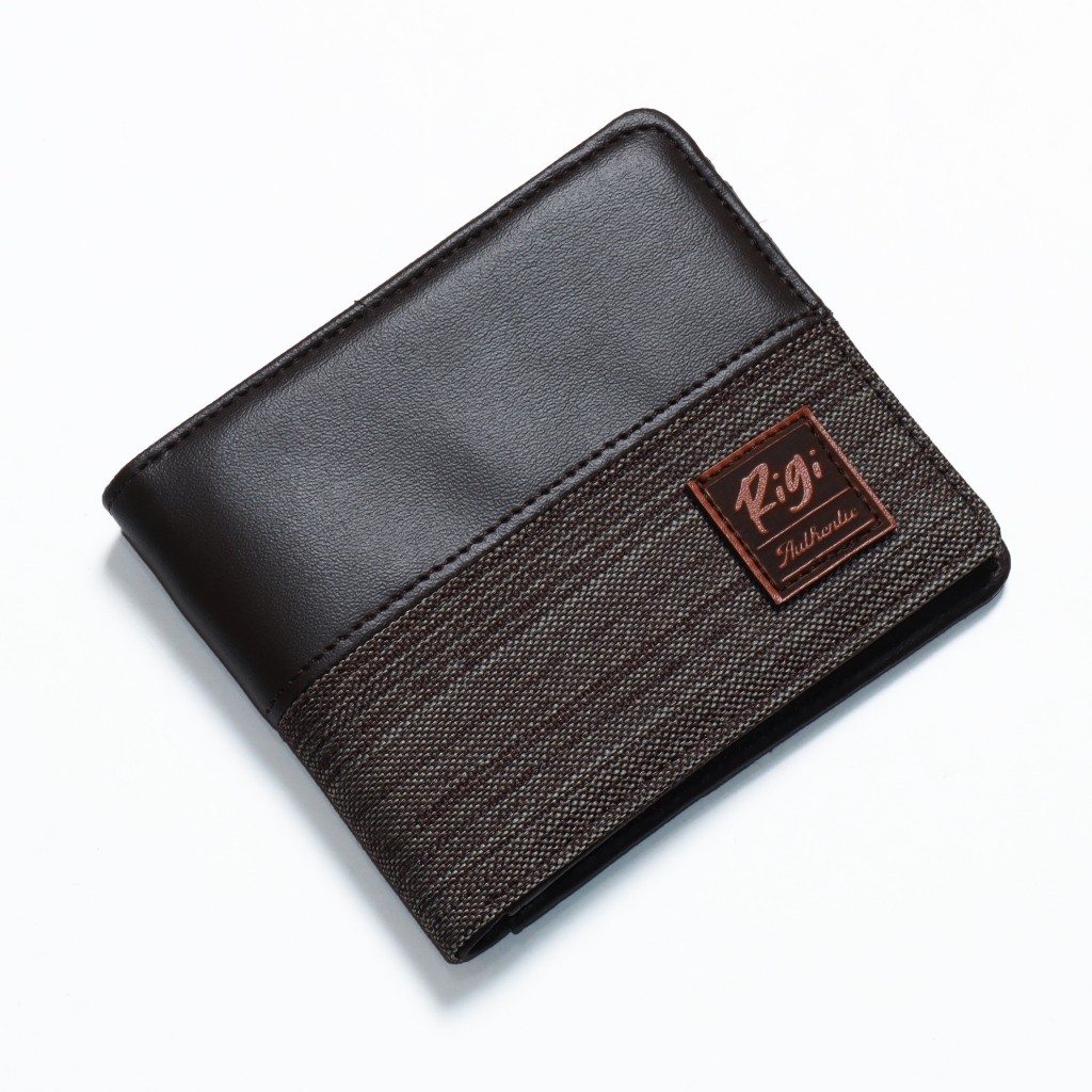 RIGI Wallet Dompet Kanvas Dompet Kecil Pria Dompet Pria Kecil Dompet Lipat Dompet Wallet Dompet Kere