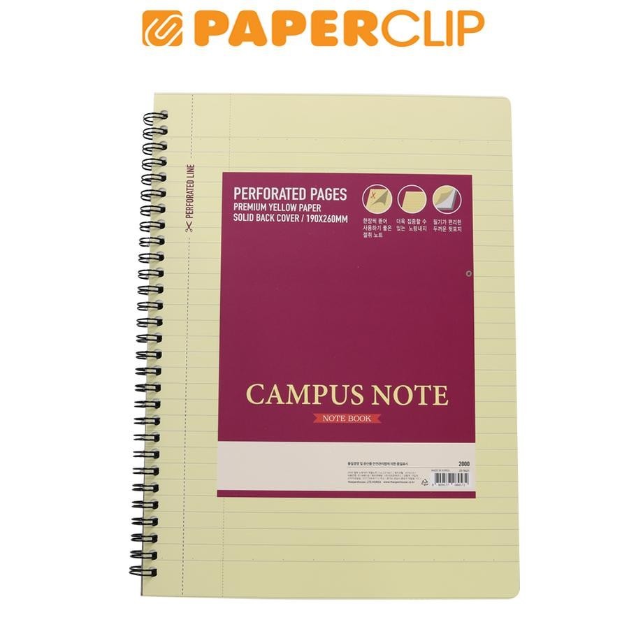 

NOTEBOOK B5 THEOPENHOUSE 23-5421 YELLOW PAPER