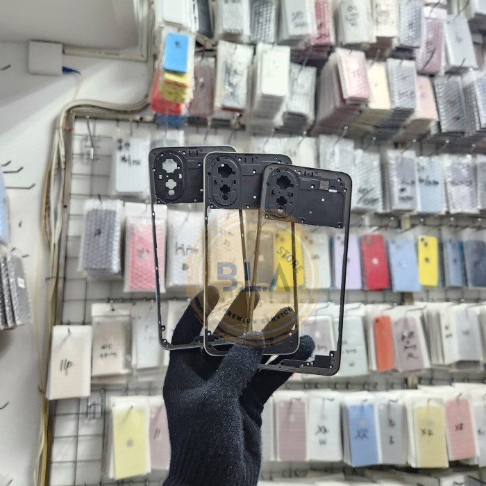 BEZEL TUTUP MESIN TULANG TENGAH BEZEL OPPO A38 / OPPO A18