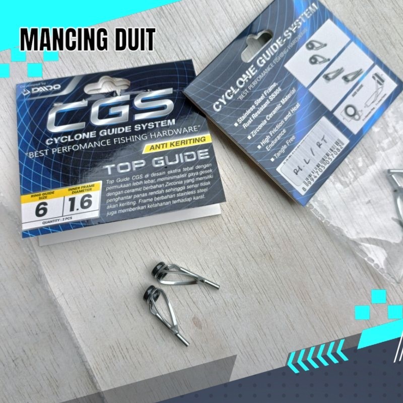 Mamarit ring joran pancing pct mamarit doubel keramik - Marit fuji untuk ujung joran