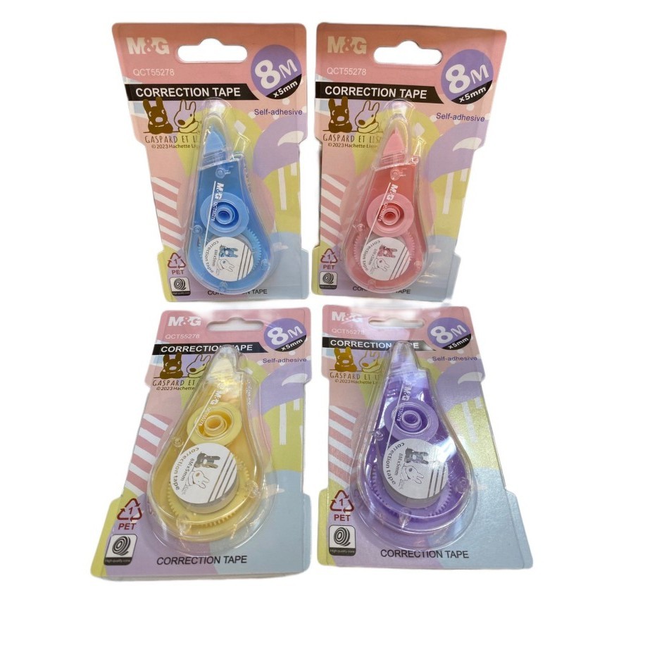 

M&G Correction Tape 8m ET LISA / M&G Tip-ex Kertas 8m GASPARD ET LISA QCT55278