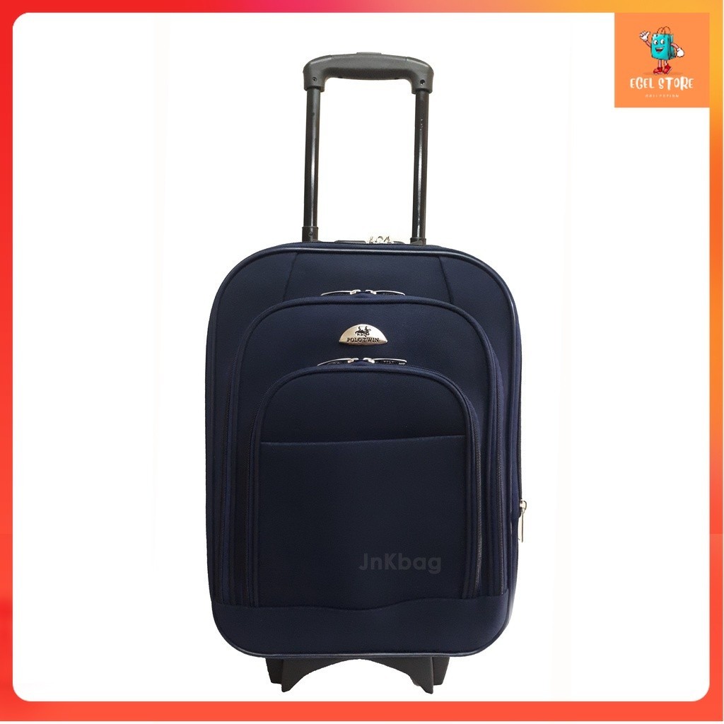 Koper Termurah Terbaru / Koper Polo Kain Ukuran 16 Inch - Koper Kain Polo Travelbag