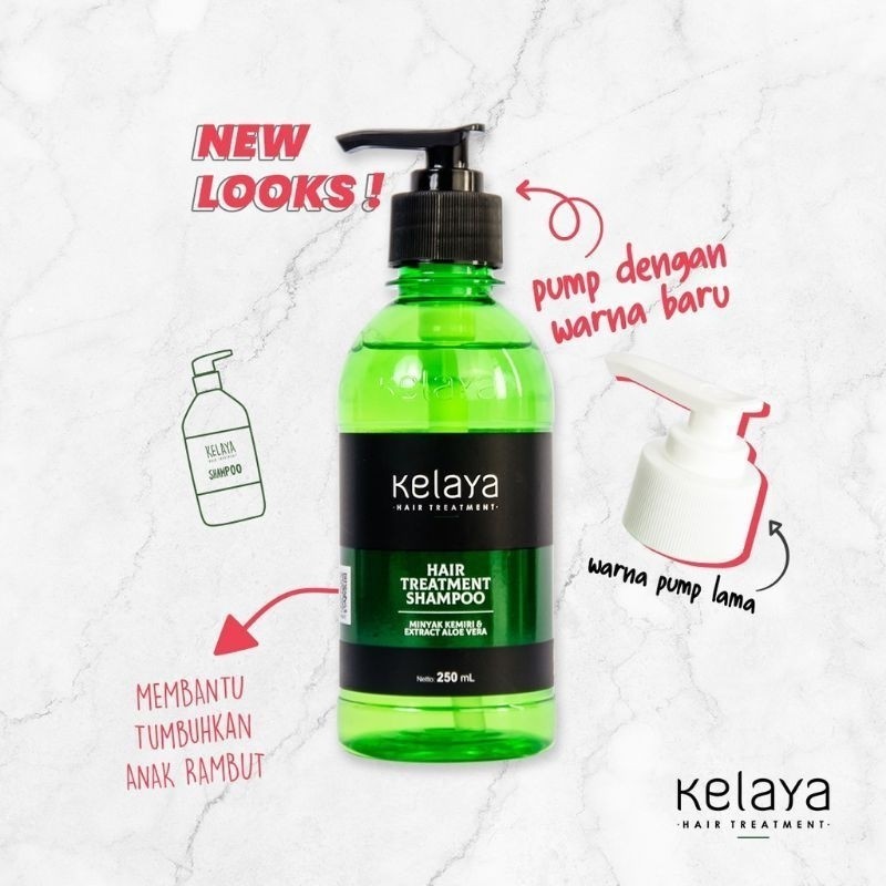 ASLI Shampoo Kelaya - Hair Treatment Shampo Mempercayai Pertumbuhan Rambut