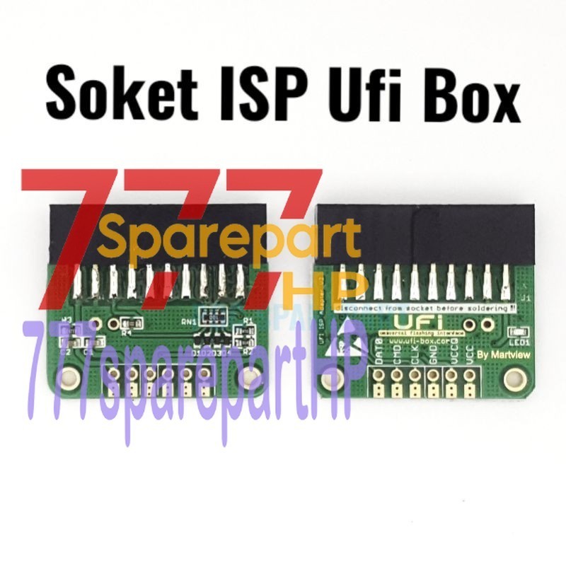Soket Satuan ISP UFI BOX Original NEW - HANYA SOKETNYA SAJA TANPA UFI BOX - 777sparepartHP