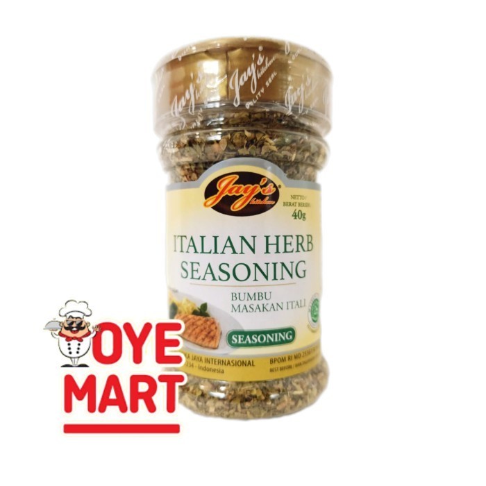 

JAYS ITALIAN HERB SEASONING 40G / BUMBU MASAKAN ITALIA