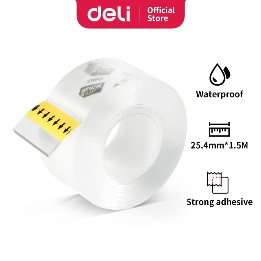 

Doubleside Mounting Tape Deli Transparant - EA35201