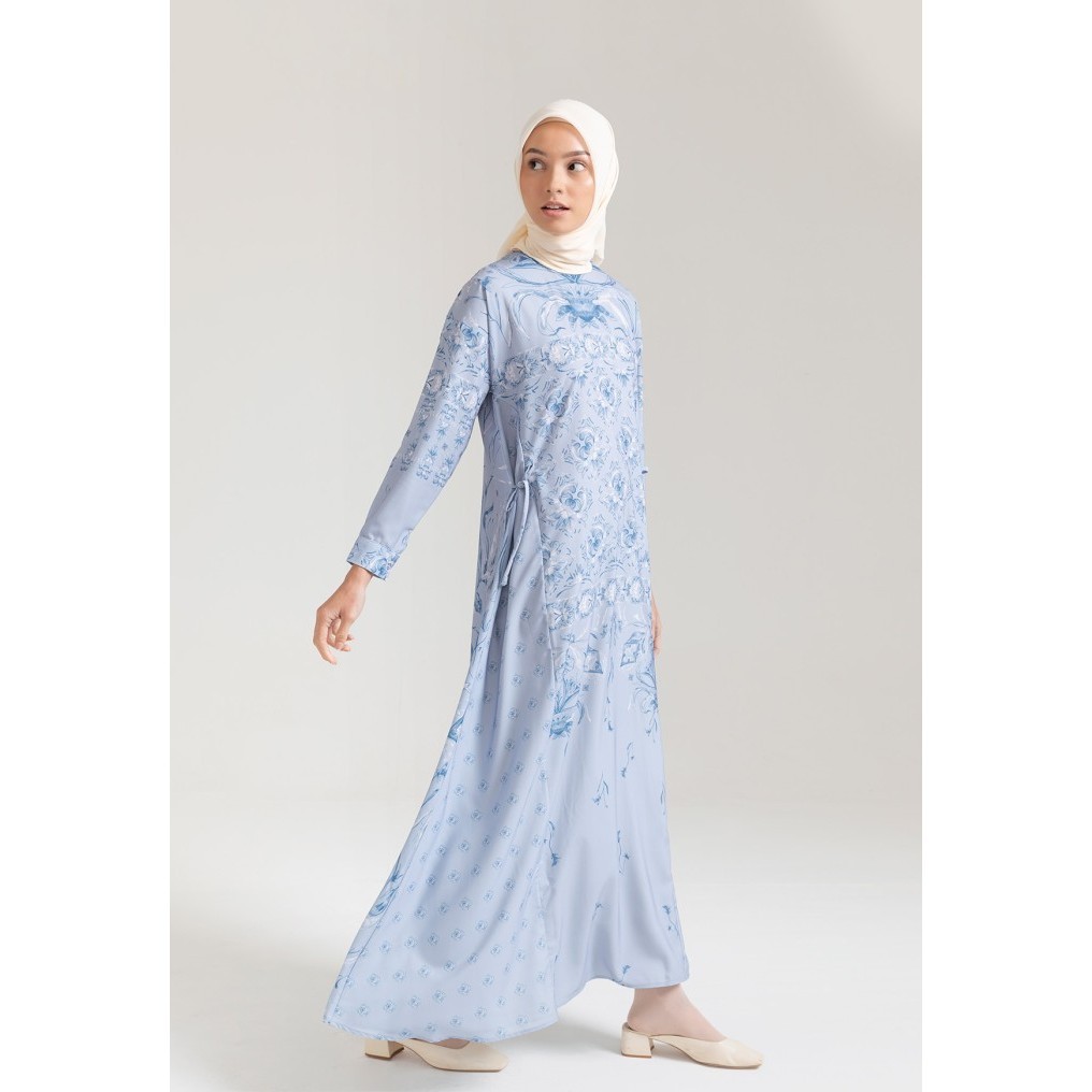 Dress - Salaju Dress - Ria Miranda - Heather Blue, S