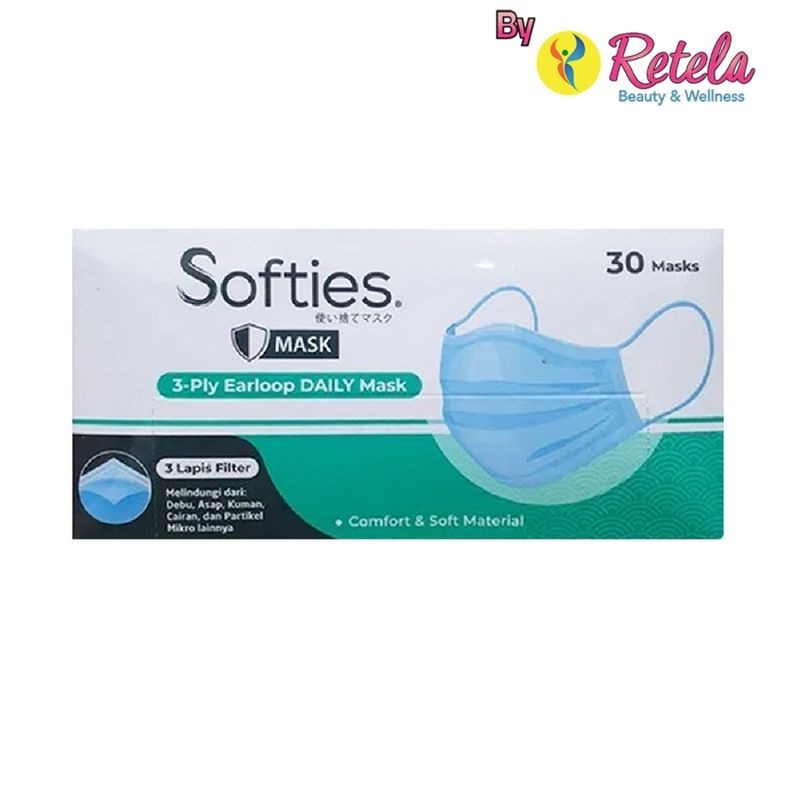 SOFTIES 3PLY DAILY MASK 30`S