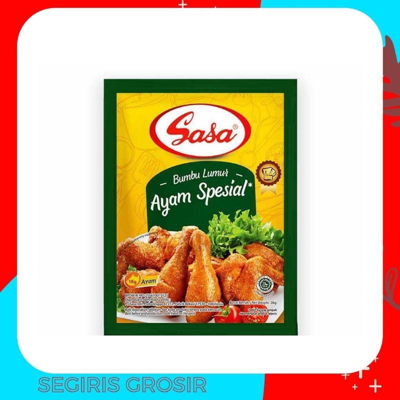 

Sasa Bumbu Lumur Ayam Spesial 26G