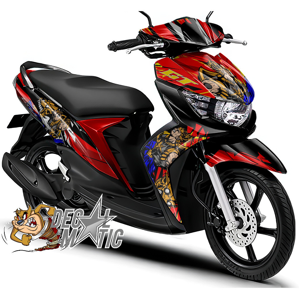 Stiker Soul GT 115 Full Body Decal Soul GT 125 Full Body Striping Mio Soul - Gatotkaca