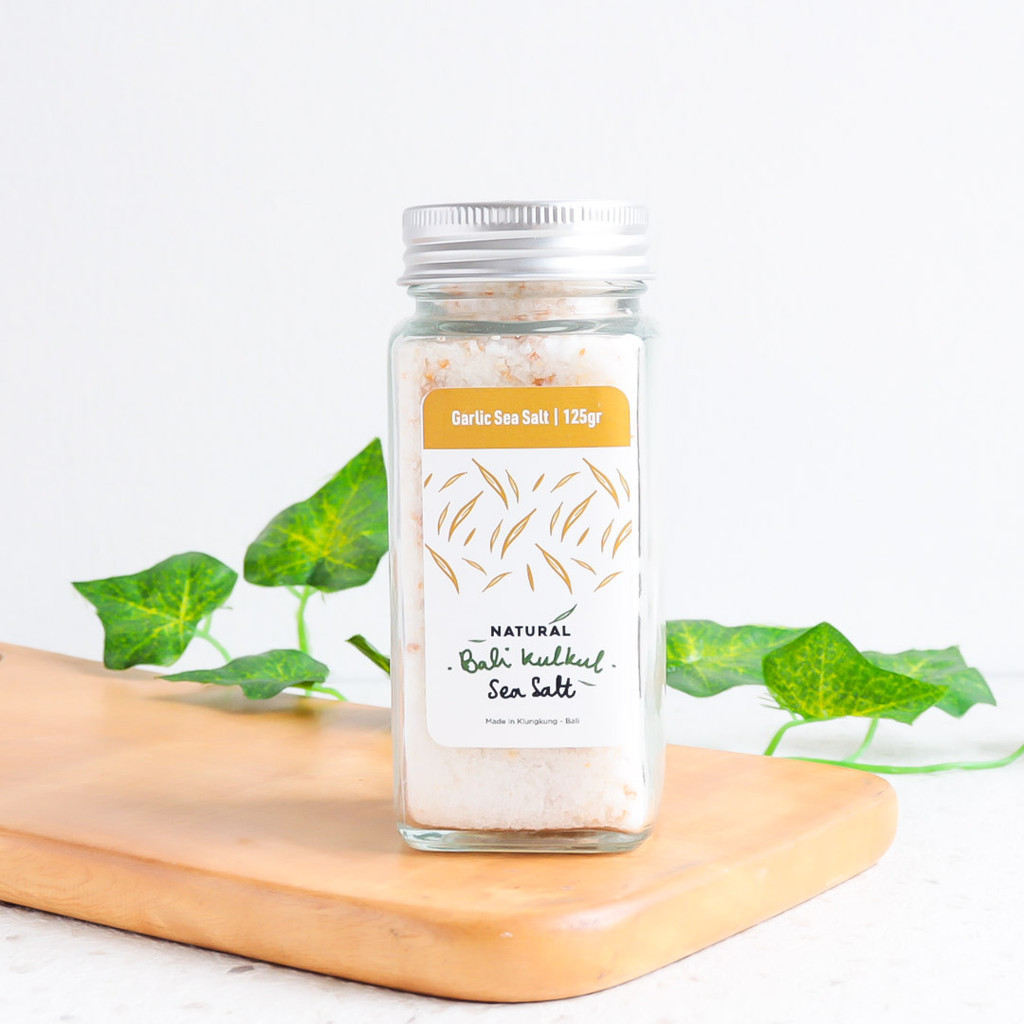 

125g Garlic Sea Salt Garam Laut Bawang Putih - Bali Kulkul