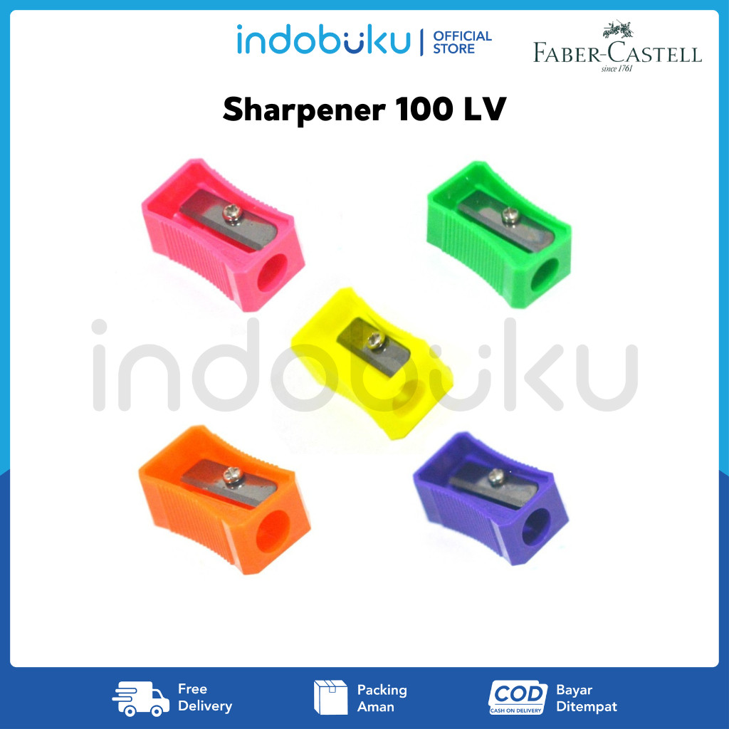 

Sharpener 100 LV Faber-Castell Rautan Faber-Castell 100 LV