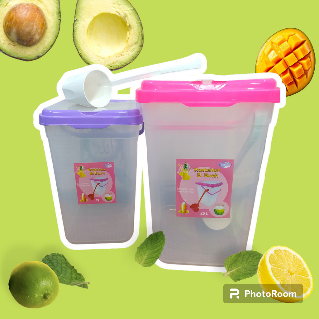 Box Es Tempat Es Buah Toples Es Buah Merk Lovenia Contener Es Buah Termurah