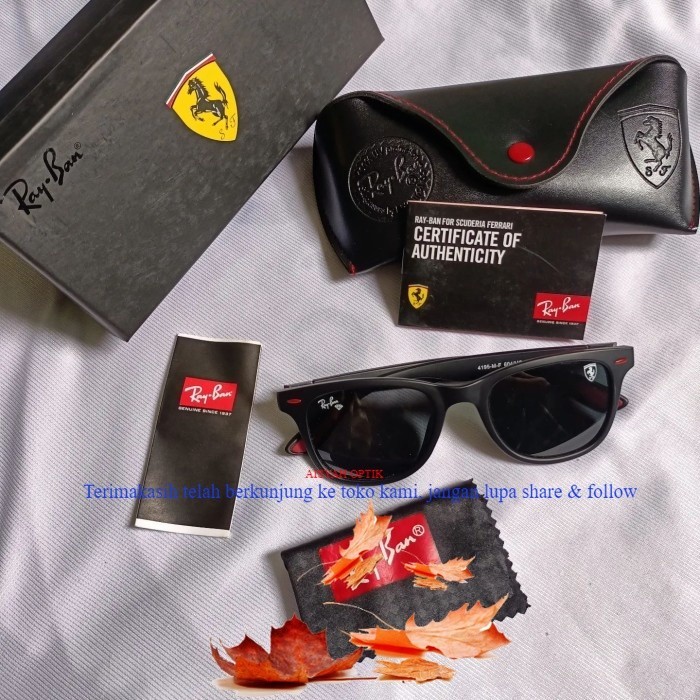 Kacamata Rayban RB4195M Scuderia Ferrari Sunglasses Edition Limited