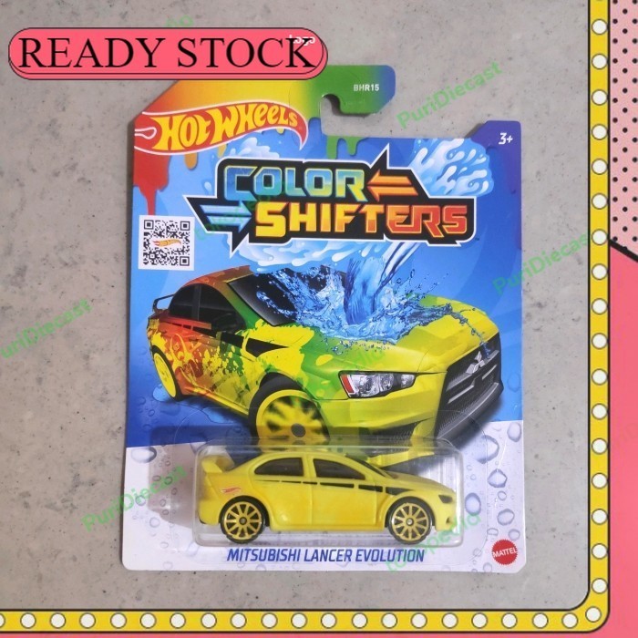 HOTWHEELS 2008 MITSUBISHI LANCER EVOLUTION COLOR SHIFTER