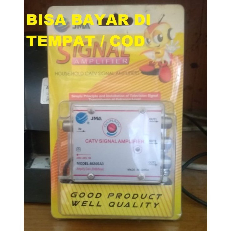 CATV BOOSTER TV SIGNAL AMPLIFIER (PENGUAT SINYAL TV)