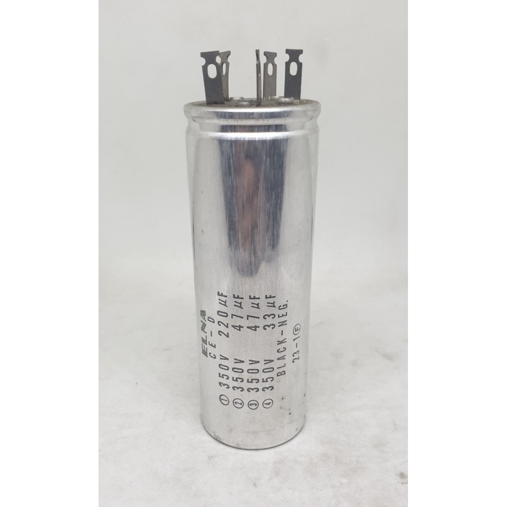 Capacitor Starting 220uf 47uf 47uf 33uf 350v ELNA Original Kapasitor -LPK25