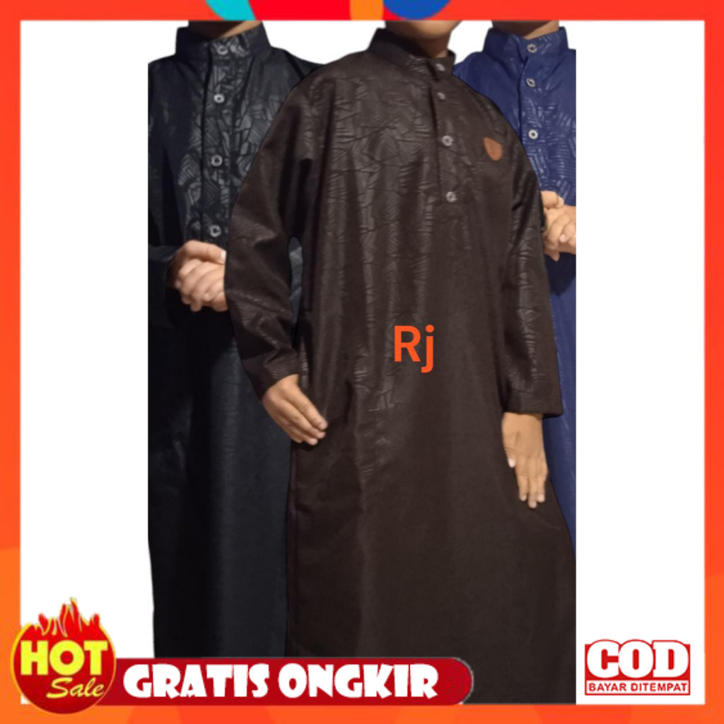 KAIN ADEM HALUS TEBAL / Gamis Pria Jubah sultan  Anak Laki-Laki | JUBAH ANAK LAKI-LAKI LENGAN PANJAN