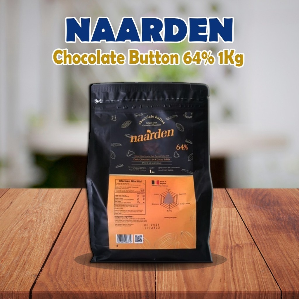 Naarden Dark Chocolate Button 64 % 1 Kg