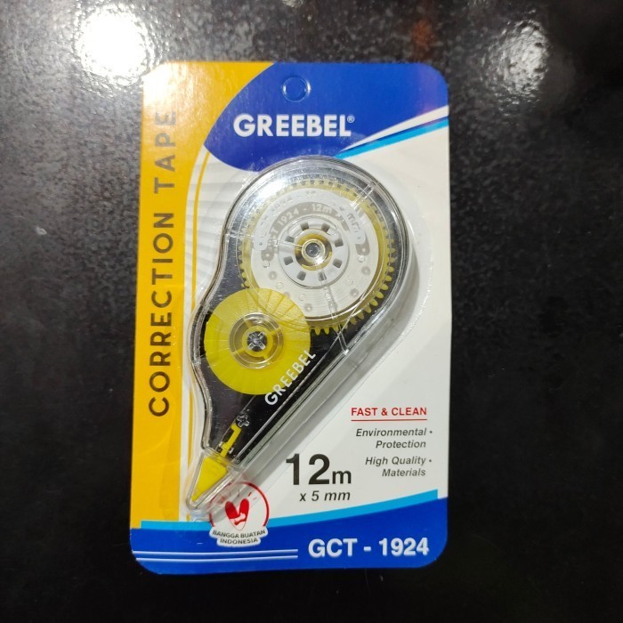 

CORRECTION TAPE MURAH 12M | TIPE-X KERTAS MURAH 12M - GREEBEL
