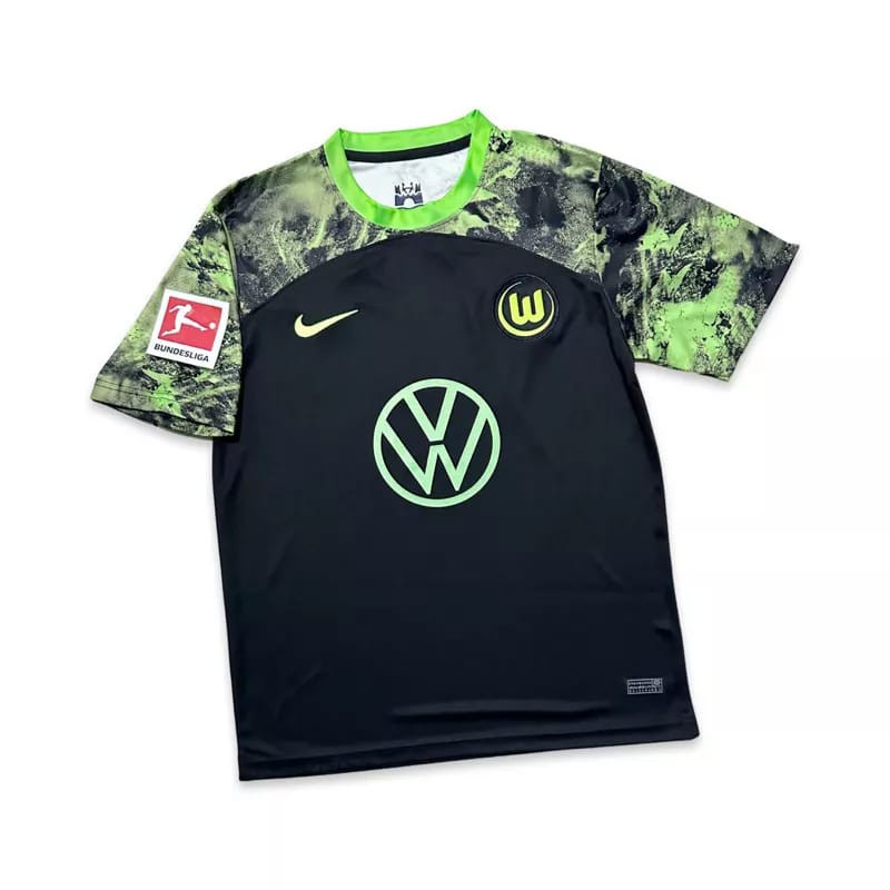 JERSEY BAJU BOLA PRIA WOLFSBURG AWAY 2023 2024 NEW GRADE ORI - IMPORT