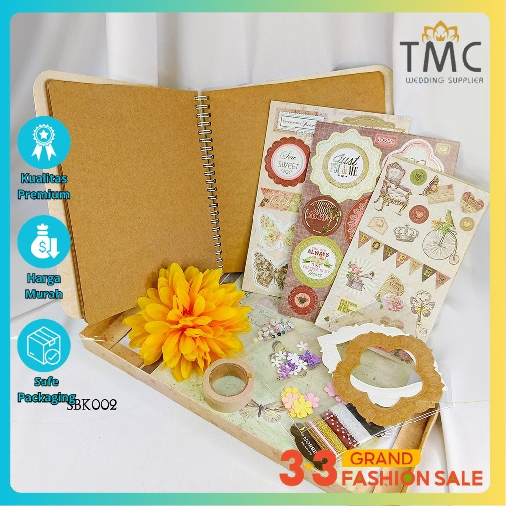 

Paper Spiral Notebook Journaling Motif Party SBK002