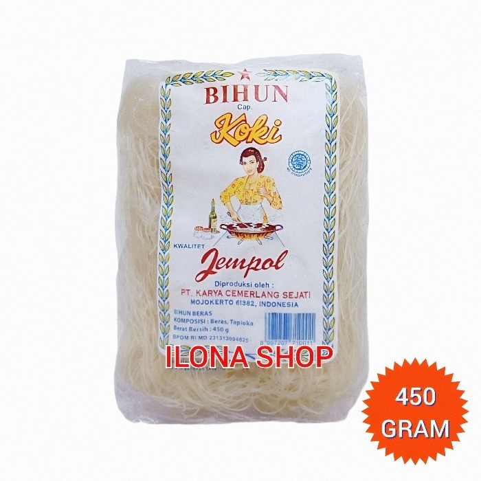 

BIHUN BERAS SUPER ISTIMEWA CAP KOKI JEMPOL 450GR MIHUN BERAS