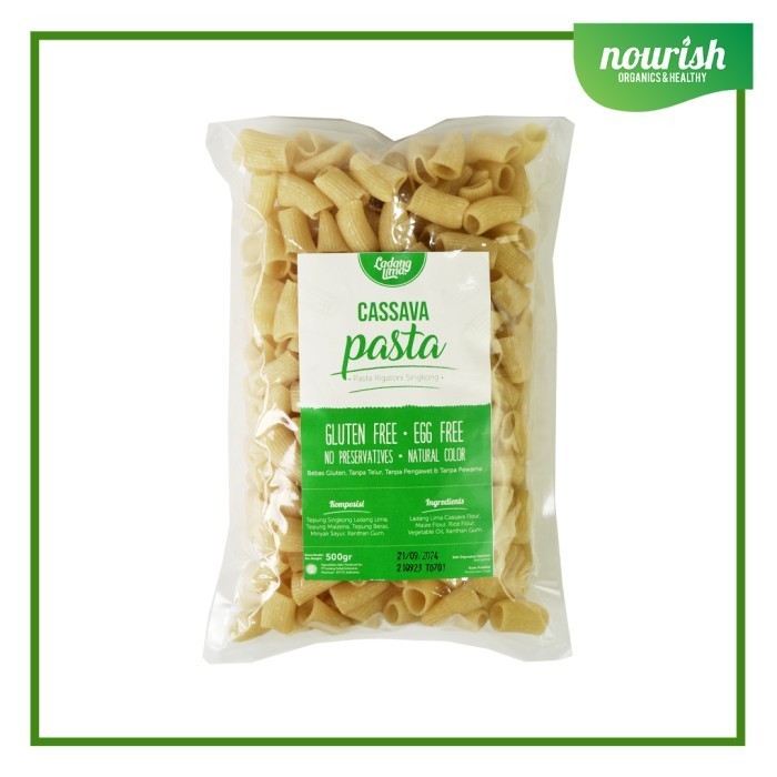 

Ladang Lima Cassava Pasta/ GLUTTEN FREE/ Tanpa Pengawet & Pewarna 500g - SHELLS