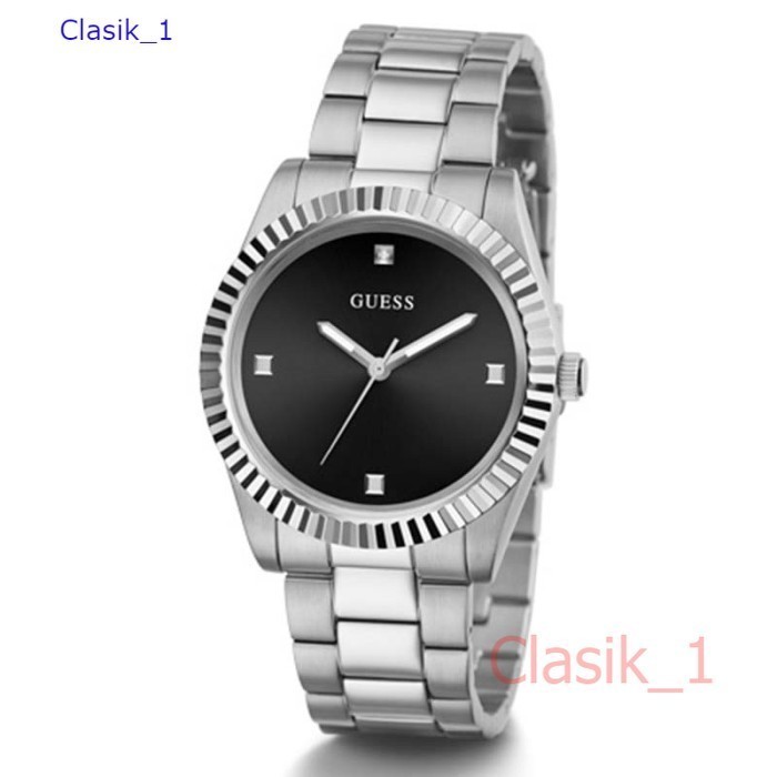 Original 100% GUESS GW0542G1  CONNOISSEUR Jam Tangan Pria  Silver