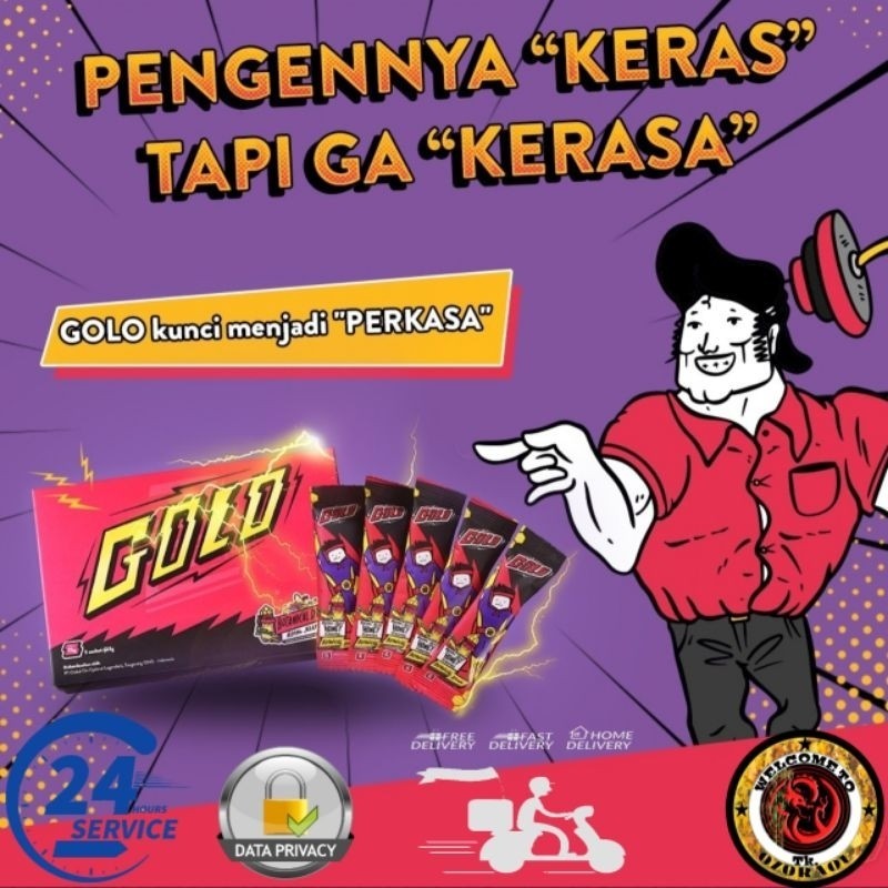 Mister GOLO Ginseng Minuman Meningkatkan Stamina