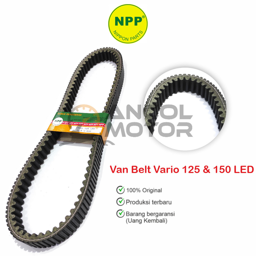NPP V Belt Vario 125 150 LED ESP Vbelt Timing Van Belt CVT Motor Matic
