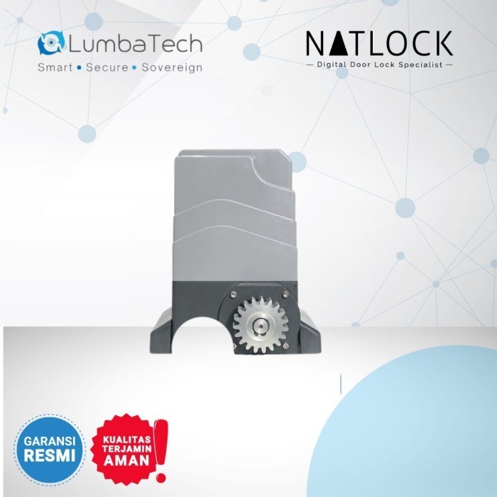 

Natlock - Automatic Sliding Gate 1200Kg - Mesin Otomatis GerbangPagar