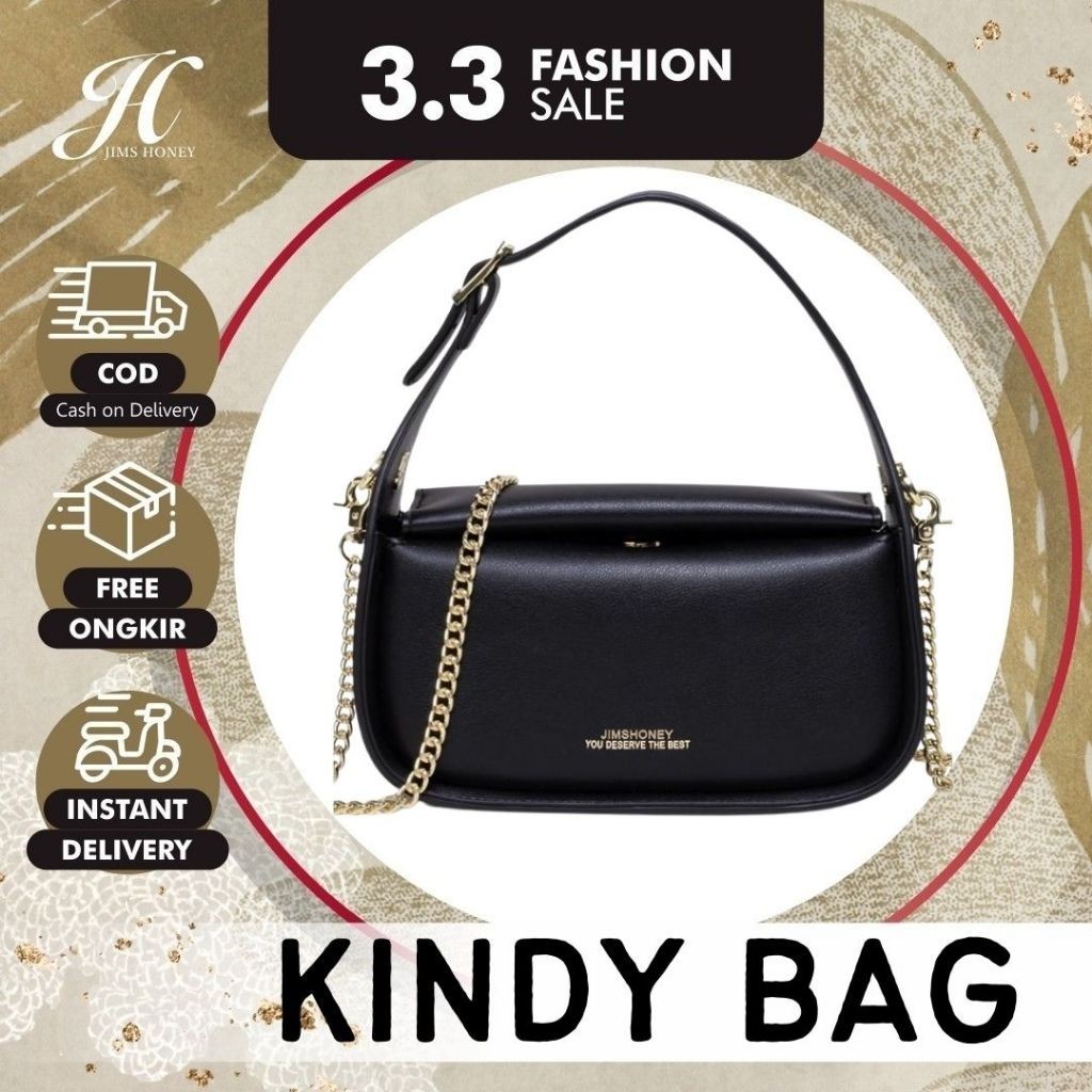 tas spesial lebaran- JIMS HONEY KINDY BAG Tas Selempang Mini Wanita Sling bag Cewek Jimshoney Elegan