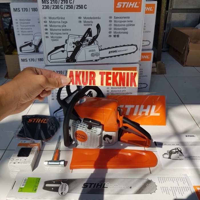 promo spesial ramadhan Chainsaw senso STIHL MS 250 bar 20 inch STIHL ASLI