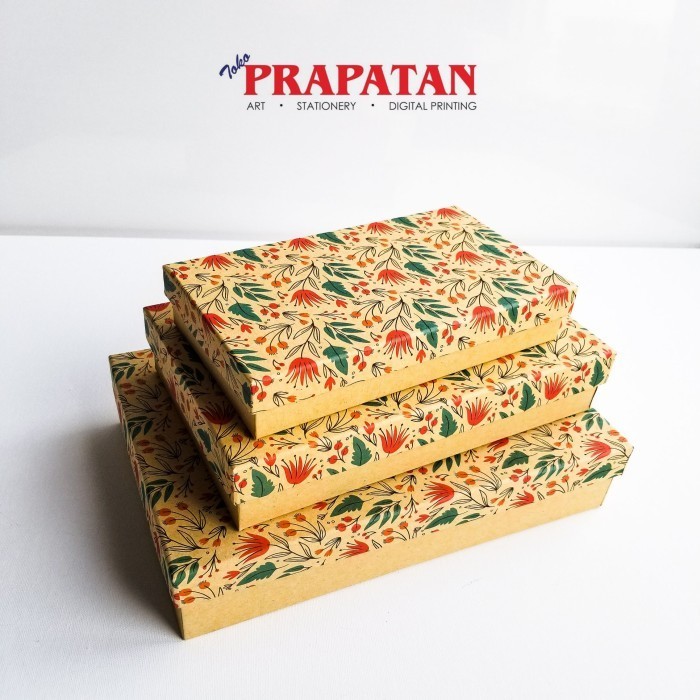

Box Craft Ina Creative / Kotak Kado - 22.5x12x4cm -YY41