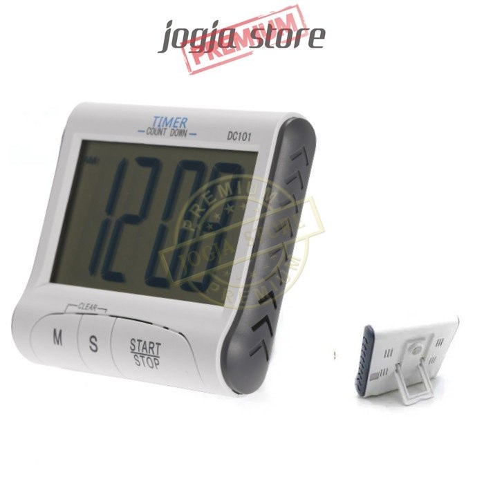 Digital Timer JAM Alarm DC101 Stopwatch Mini Timer Dapur Masak Baking