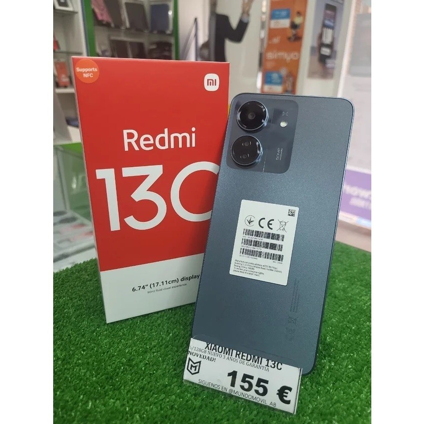 Xiaomi Redmi 13C Ram 6/128GB | 8/256GB Bekas Original