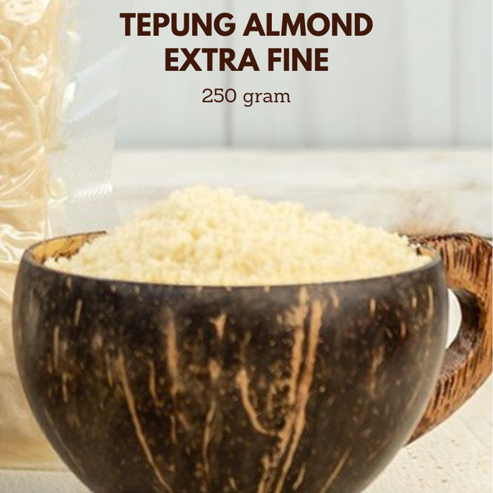 

Tepung Almond Bubuk Extra Fine 250 gram