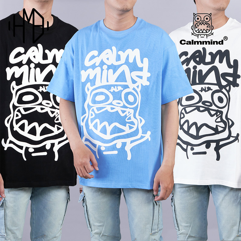 Calmmind Sketch Paint Monster Tee calm mind