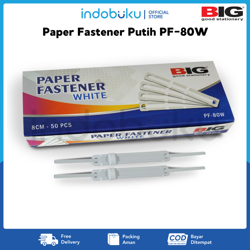 

Paper Fastener BIG Putih PF-80W