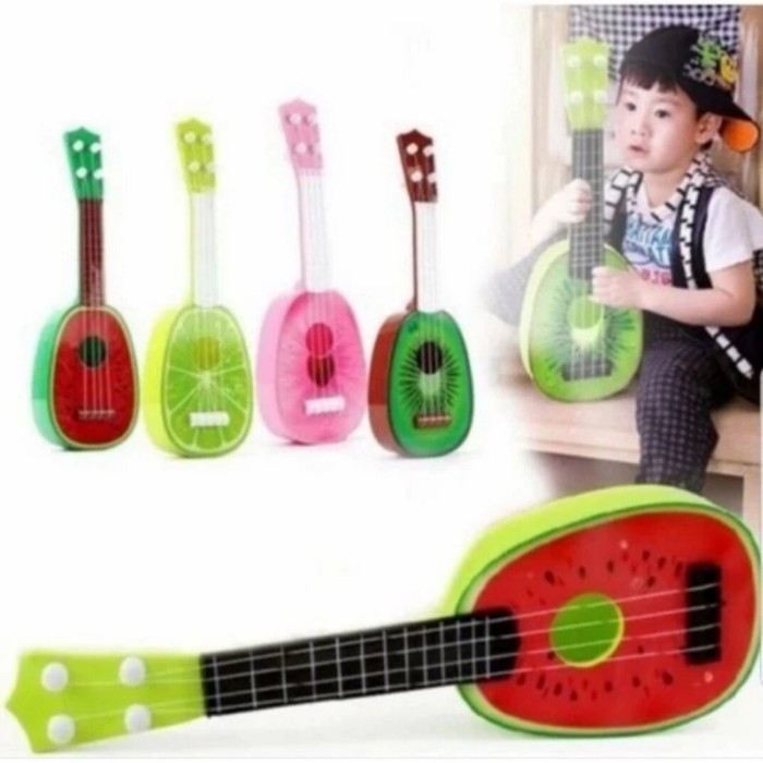 Ukulele Buah Ukulele Gitar Mainan Gitar Anak Buah Buahan