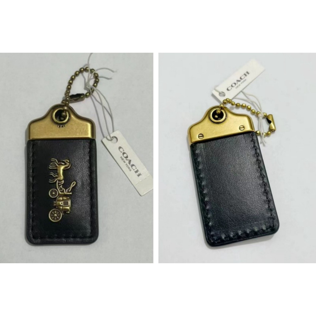 

Coach Original Realleather Leather Tag