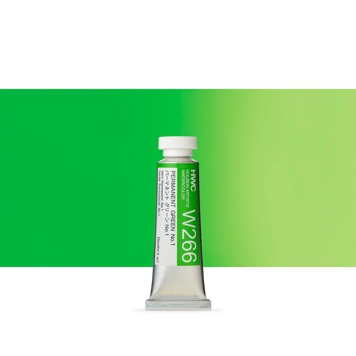 

Holbein Artists Watercolor 5ml Green Collection - W071
