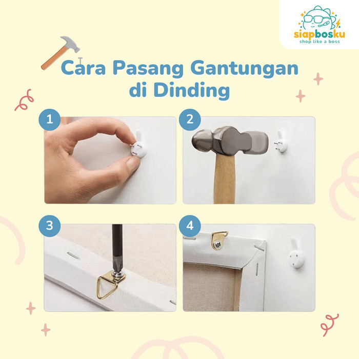 

DIY PAINT BY NUMBER 20x20 CM PEMANDANGAN AESTHETIC PAINTING KIT - Tree of Love