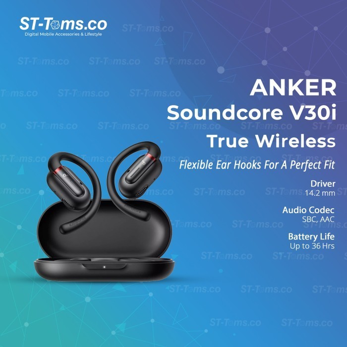Anker Soundcore V30i V 30i V30 i Open-Ear True Wireless TWS - A3873