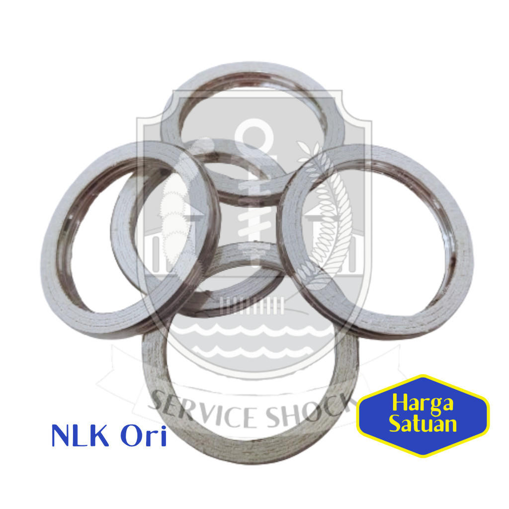 Paking Pipa Knalpot NLK Ori Yamaha Jupiter MX Vixion (Packing Gasket Exhaust Pipe Asbes Asbestos Ori