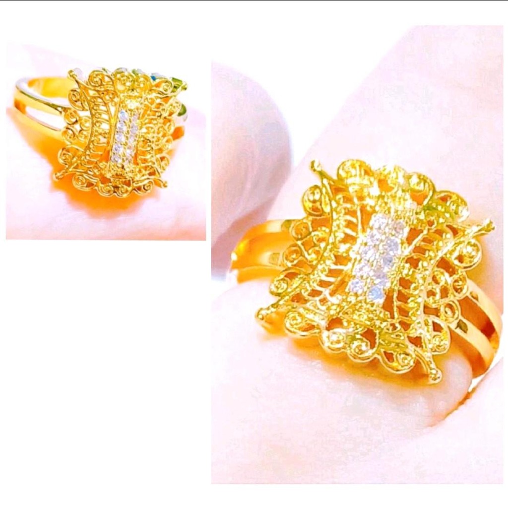 cincin Aceh lapisan Emas 23k lapisan Emas 23k cantik banget